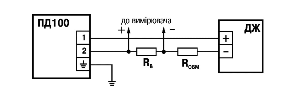 Схема підмиканняя ПД100